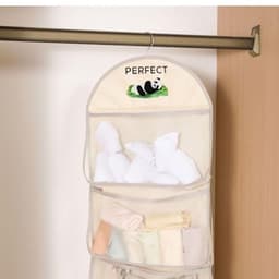 Túi Lưới Treo Đồ 3 Tầng 80x30cm Chất Liệu Cao Cấp Có Móc Treo Chắc Chắn Giúp Sắp Xếp Tủ Đồ Ngăn Nắp Tiện Lợi HĐ99 5