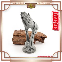 Bộ tiểu Tôn Ngộ Không giác ngộ đá sa thạch ST.PVN2678 - Tượng deco, trang trí tiểu cảnh, bán cạn, terrarium 3