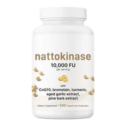 Hũ Nattokinase 10,000FU-Hỗ Trợ Tuần Hoàn Máu&Tăng Cường Sức Khỏe Tim Mạch, Chống Đột Quỵ, Tai Biến_SALE    3