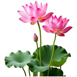 Decal Dán Tủ Lạnh Hoa Sen Hồng Chống Thấm Nước, Trang Trí Thanh Lịch cho Không Gian Bếp 3