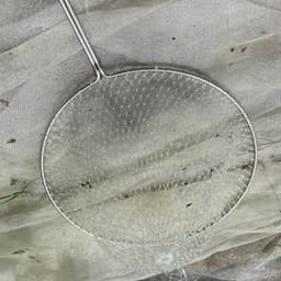 Vợt Inox 3,5Li Xúc Ốc Cua Vớt Cá Tôm Đa Năng, Nhiều Kích Cỡ, Tùng Đan Tay, Lưới Cán Inox 6