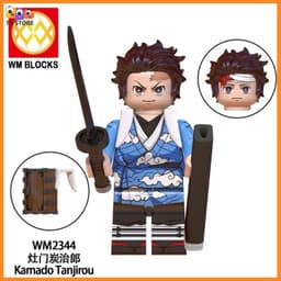 Đồ Chơi Lắp Ráp Các Nhân Vật Truyện Tranh Demon Slayer, Yorrichi, Tanjiro,Nezuko (WM6138) 2