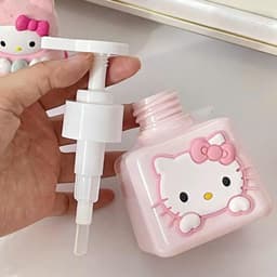 Chai Chiết Mỹ Phẩm Kitty Dễ Thương Dạng Nhấn Dùng đựnġ sưɑ~ Tắm, sưɑ~ Dưỡng, sưɑ~ Rửa Mặt 200ml VOICON-[SS67] 3