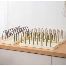 Kệ Để Nắp Nối,Sắp Xếp Đĩa Nhiều Ngăn,Khung Chắc Chăn GIúp Đỡ Ổn Định Giúp Sắp Xếp Nhà Bếp Gọn Gàng Hơn -  VOICON-[NHI99] 8