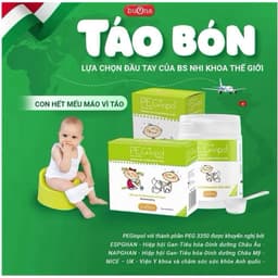 Peginpol ( Lọ 100g ) Hỗ Trợ  nhuận tràng Táo Bón  Cho Trẻ Em <BUNBUN SHOP 5