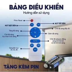 [ DÂY DÀI 5M ] COMBO 2 Đèn Năng Lượng Mặt Trời Mắt Ngọc bàn chải Chống Chói. Chiếu sáng 12h-15h - Kháng nước IP69 6