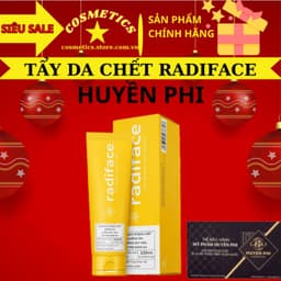 Tẩy Tế Bào Chết Huyền Phi Radiface loại bỏ lớp tế bào chết trên da mặt, tăng hiệu quả làm sạch sáng da 120ML 1