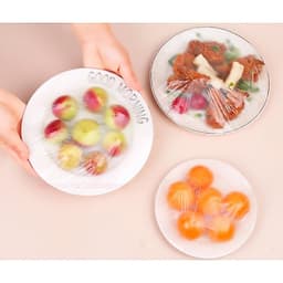 Màng Bọc Thực Phẩm PE HUMA Co Giãn Túi Gấu Bo Chun Siêu Dai 3