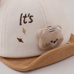 Bé Hoạt Hình Dễ Thương Động Vật Lắc Lông Cừu Màu Chặn Vịt Lưỡi Mũ Trẻ Em Thu Đông Ngoài Trời Tấm Che Nắng Mềm Viền Mũ Bóng Chày 5