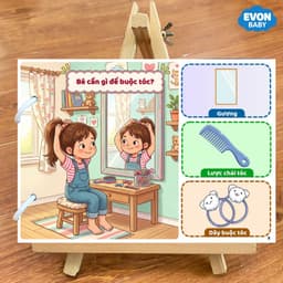 Thẻ Flash EVON BABY dạy bé tập nói - PHẢI CẦN gÌ? 3