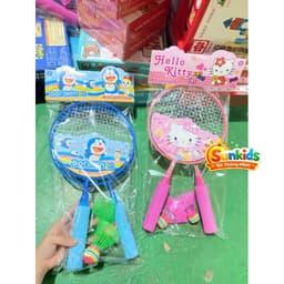 [Tặng kèm 2 cầu] Bộ Vợt Cầu Lông Trẻ Em Cho Bé Chơi Rèn Luyện Sức Khoẻ Và Sự Khéo Léo Sunkids 8