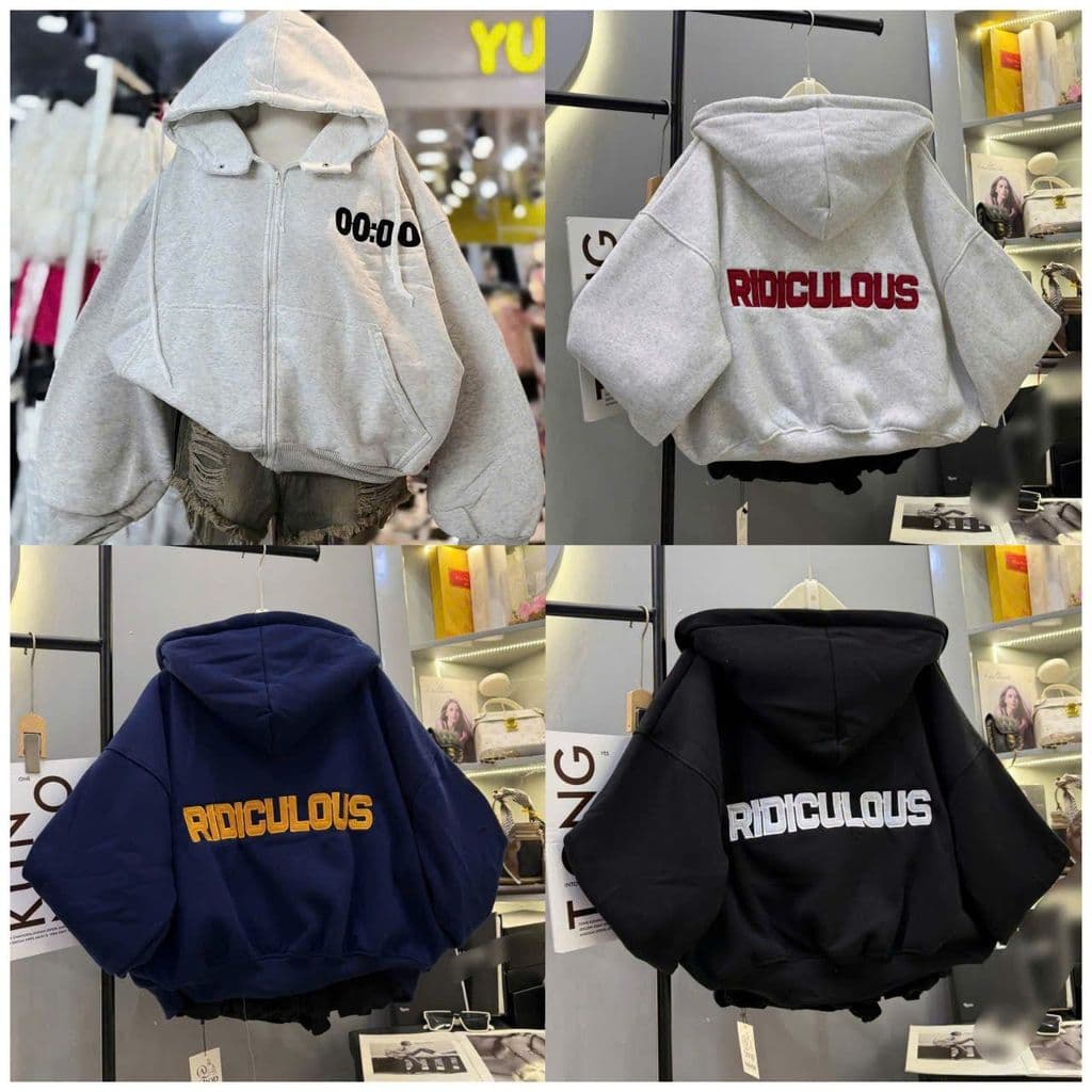 [ XẢ HÀNG ] ÁO NỈ HOODIE DÁNG RỘNG NAM NỮ FREE SIZE 40-75KG