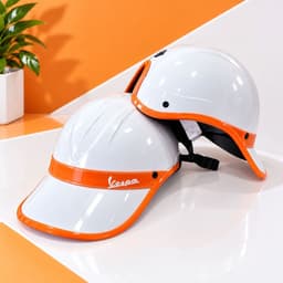 [ĐẠT CHUẨN AN TOÀN] Mũ Bảo Hiểm Vespa Nam Nữ Thời Trang Cao Cấp Nửa Đầu Form Đẹp Phong Cách 1