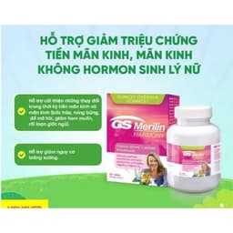 GS Merilin Harmony ( Hộp 30 viên ) Hỗ trợ cân bằng nội tiết tố nữ, cho phụ nữ tiền mãn kinh và mãn kinh > BUN BUN SHOP 3