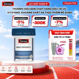 [Hàng cty] Rễ Sâm+ Bạch Tật Lê Viên Uống Tăng Cường Sức Khỏe Nam Giới, Sinh Sản Swisse Ultiboost Men’s Potency+ L/30V 1