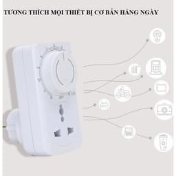 [📢Free shipping🕹️]Ổ cắm hẹn giờ đếm ngược MT01D công suất lớn 16A 3500W hẹn giờ bình nóng lạnh sạc 7