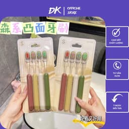 Sét 4 Bàn Chải Bản Rộng Lông Mềm Làm Sạch Sâu Gia Dụng ĐK VOICON-[TV01] 6