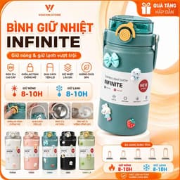 Boss Bình Giữ Nhiệt Inox 316 Dung Tích 1000ml - 2000ml Thiết Kế Đơn Giản VOICON LA88 Giữ Nhiệt Cao Cấp 6h Nóng 12h Lạnh 1