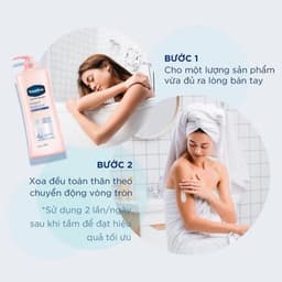 Sữa Dưỡng Thể Chống Nắng Sáng Da Tức Thì Vaseline Healthy Bright 10in1 & 4X 350ml-320ml 6