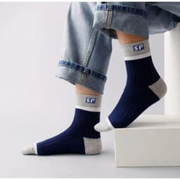 Combo 10 Đôi Vớ Ngắn Cổ [SP]Vải Cotton Cao Cấp Thấm Hút Mồ Hôi Chống Hôi Chân Màu Trắng Đen Xám Phù Hợp Đi Giày Thể Thao 4