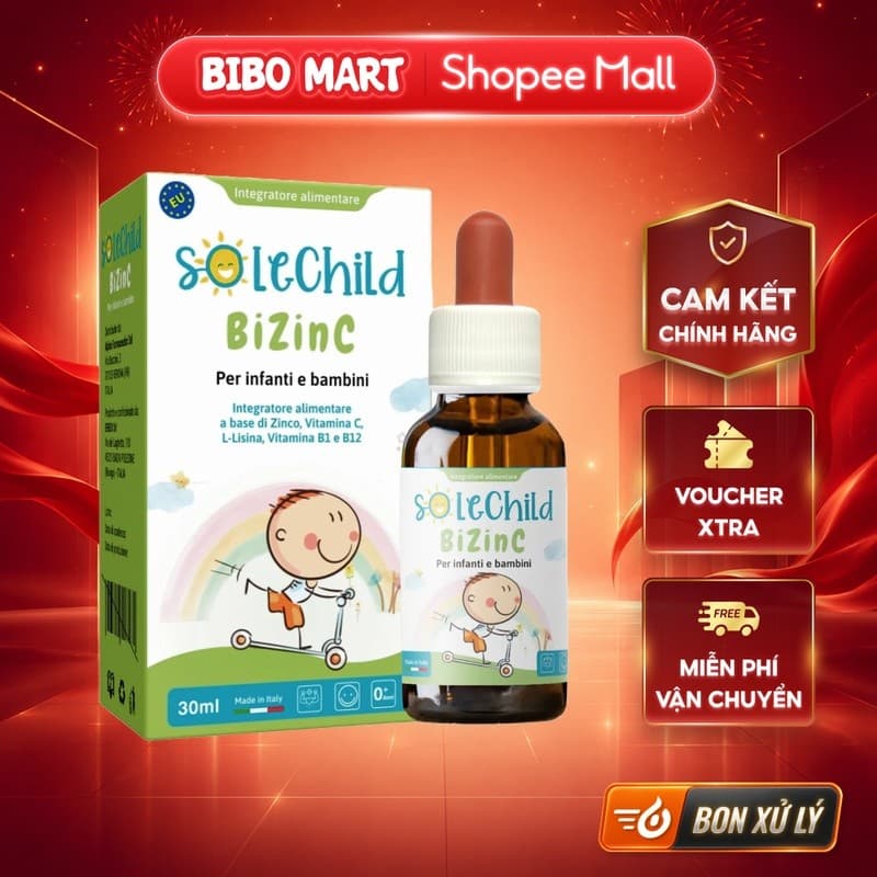 [LIVE] Men vi sinh 11 chủng SoleChild Probiotics chai dung tích - 10ml - BM001.2