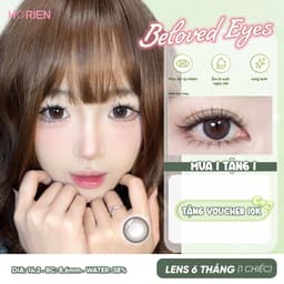 [LENS 6 THÁNG] 1 Chiếc Kính Áp Tròng Horien Có Màu 0 - 7 Độ, BST Nảy Sinh Nuông Chiều Cún Con DOG 1