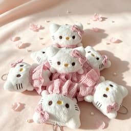 [SALE] Combo 5c Móc khoá Hello Kitty thiên thần có cánh 6