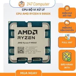 (FULL VAT) Chip vi xử lý AMD RYZEN 9 9950X Tray new 1