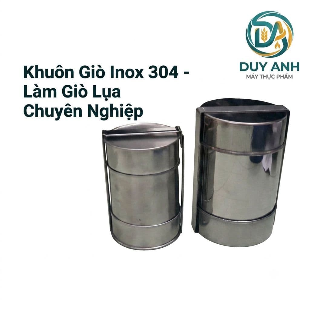 khuôn giò chả 1kg, 0.5kg - khuôn làm giò mỡ, giò xào thơm ngon, dễ sử dụng.
