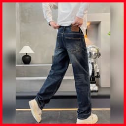QUẦN JEAN NAM FORM RỘNG, THOẢI MÁI - CÁ TÍNH - DỄ PHỐI ĐỒ QJ-9865 VIC 6