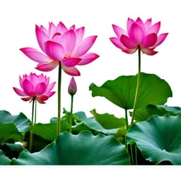 Decal Dán Tủ Lạnh Hoa Sen Hồng Chống Thấm Nước, Trang Trí Thanh Lịch cho Không Gian Bếp 6