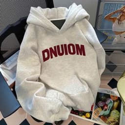 [ XẢ HÀNG  ] Áo hoodie Trơn unisex form rộng  ,áo khoác thời trang nam nữ nỉ bông oversize 7