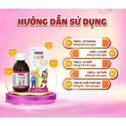 Neo Kids Growth (hộp150ml)  Siro ăn ngon, với sự kết hợp 19 Vitamin, khoáng chất giúp bé< EMELIA SHOP! 3