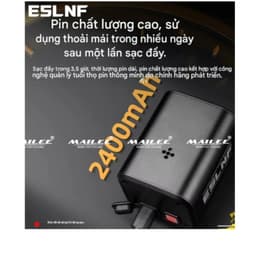 Đèn Xe Đạp Có Còi 2in1  ESLNF 800LM 2400mAh  Sạc Type-C, Chống Nước, Đèn Pha Siêu Sáng Vỏ Nhôm Đi Đêm Cực Rõ 8