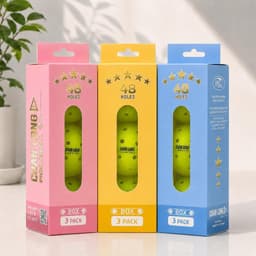 Box 3 Bóng Pickleball CHANLONG 48 Lỗ Hồng Pastel Chính Hãng, Bóng Outdoor Chống Méo, Nảy Đều 8