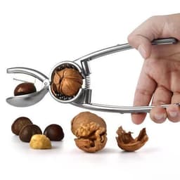 Dụng cụ mở hạt dẻ Quả óc chó Kẹp bóc vỏ Hạt dẻ Dụng cụ tiện dụng Kéo Kìm Mặt số mở Vỏ hộ gia đình Dụng cụ bóc vỏ hạt dẻ thô 3