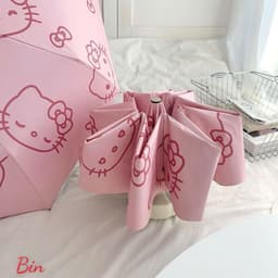 🌂 Ô (DÙ) GẤP GỌN HELLO KITTY – PHỤ KIỆN XINH XẮN CHO MỌI THỜI TIẾT 🌂 4