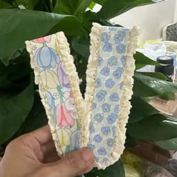 Băng Đô (LOẠI 1)   Velcro Phong Cách Hàn Quốc Ngọt Ngào & Retro Cho Quấn Tóc 7