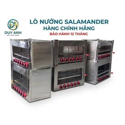 Lò nướng Salamander 6 họng inox 304 chính hãng, mẫu mới nhất, tiết kiệm gas và hiệu quả cao. 5