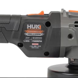 1 Máy mài pin HUK G3-ERDDL-A5, Không chổi than, 9500 v/p, Tính năng chống giật ngược, Đầu hộp số xoay 180 độ 9