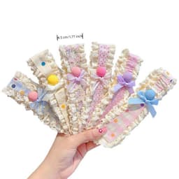 1 / 3 Ngọt Ngào Dễ Thương Cho Bé Nổ Stiers Bé Gái Công Chúa Tóc Hiện Vật Trẻ Em Mũ Đạo Cụ Chụp Ảnh 4