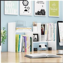 Kệ sách tiện ích để bàn đa năng (Nhiều màu) gỗ đẹp LUX02 2