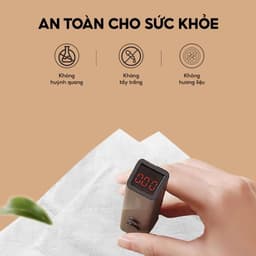 Giấy Ăn Rút TopGia Đa Sắc Cao Cấp 240 Tờ 4 Lớp – Dập Vân 4D, Mềm Mịn, Thấm Hút Tốt, An Toàn Cho Gia Đình 6