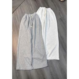 ( Free size 39-50kg ) Quần Dài Nữ Ống Rộng Lưng Cao Chất Liệu Da Cá  Mềm Mại Phù Hợp bốn mùa -thoitrang31588 5