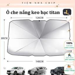 Ô Che Nắng Kính Lái Ô Tô Cao Cấp – Chống Nóng, Chống Tia UV, Bảo Vệ Nội Thất, Gấp Gọn Tiện Lợi HĐ99 2