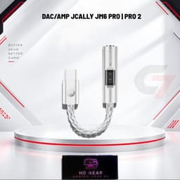 JCally JM6 Pro 2 Dongle DAC/AMP Đầu chuyển tai nghe chất lượng cao Type C to 3.5mm 2