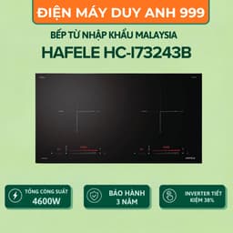 (Chính hãng) Bếp từ đôi lắp âm Hafele HC-I73243B - Mặt kính Schott , Công suất 4600w Bảo hành chính hãng tại nhà 1