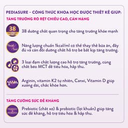 1 lon PediaSure 1-10 tuổi dạng bột hương Vani 800g 8
