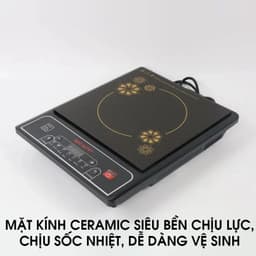 Bếp điện từ Srapp SH-BT205, mặt kính cao cấp , tỏa nhiệt nấu nhanh , tiết kiệm điện - TUIDO SHOP 4