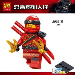 [IN LƯNG][2 Mặt]Đồ Chơi Lắp Ghép Nhân Vật Ninjago Phần 8-Minifigures Ninjago Seasson 8 6